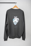Sudadera corazón de mar