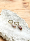 Pendientes Larvikita
