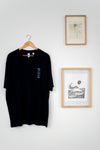 Camiseta unisex oversize “Corazón lleno de mar” – Ilustración marina | Algodón 100% 200g