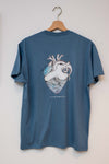 Camiseta unisex “Corazón Herradura” – Nunca es tarde para un corazón lleno de mar | Algodón 100%
