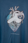 Camiseta unisex “Corazón Herradura” – Nunca es tarde para un corazón lleno de mar | Algodón 100%