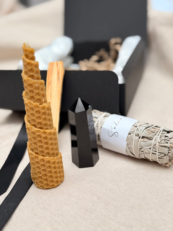 PACK LIMPIEZA ENERGÉTICA CON OBSIDIANA · Protección y transformación