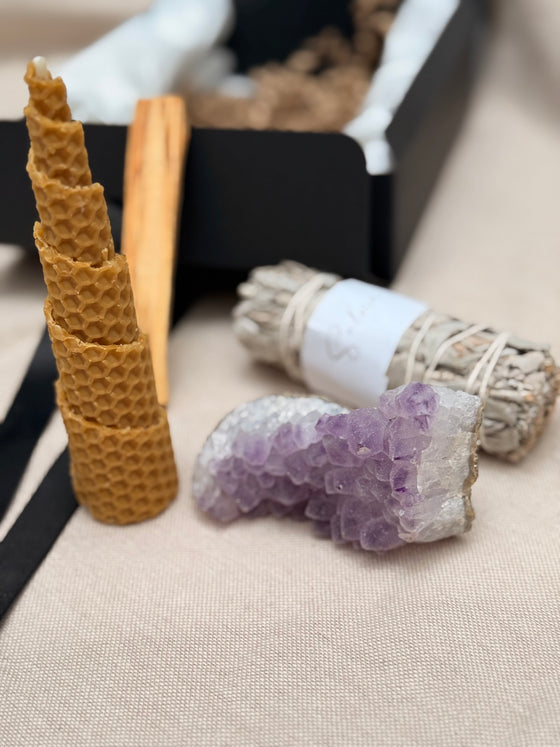 PACK LIMPIEZA ENERGÉTICA CON AMATISTA · Calma y conexión espiritual
