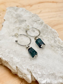  Pendientes Turmalina