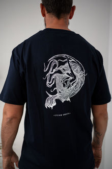  Camiseta Unisex Oversize "Sirena Lunar"