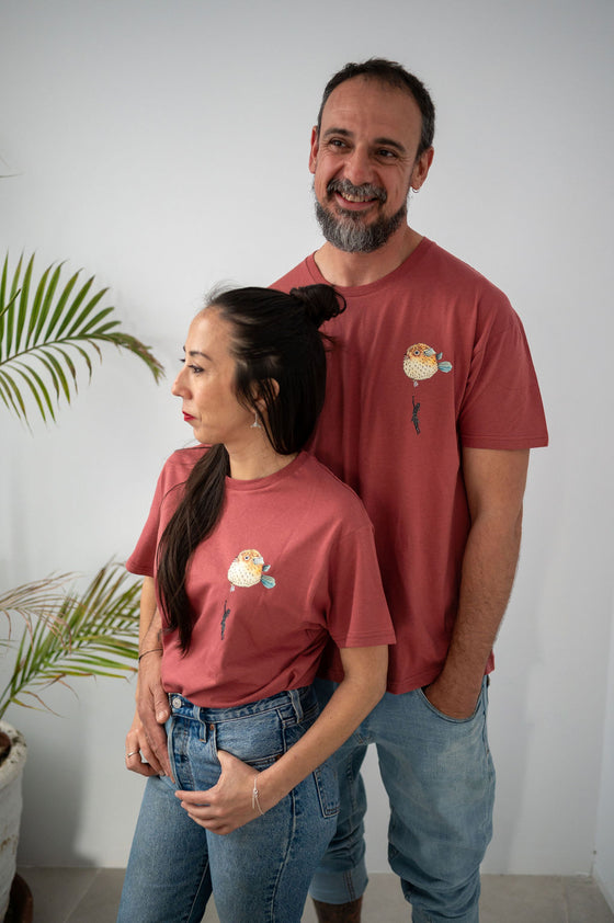 Camiseta Unisex "Pez erizo"