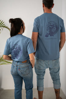  Camiseta Unisex con Sirena y Luna Creciente