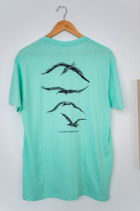 Camiseta Unisex gaviotas