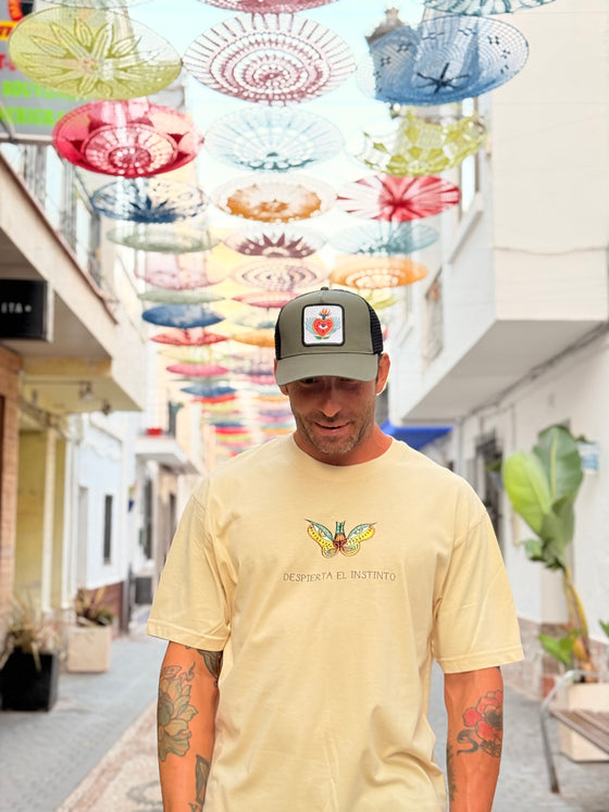 Camiseta oversize “Camina sin miedo”