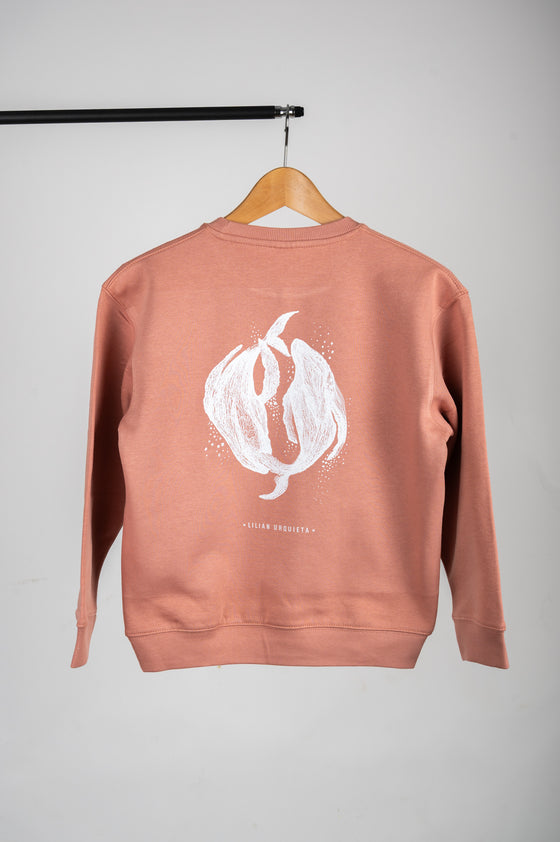 Sudadera niño Libre, lenta y sin miedo