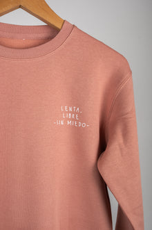  Sudadera niño Libre, lenta y sin miedo