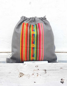  Grey Nu-fest Aztec Unisex Backpack
